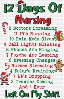 12 Days Of Nursing