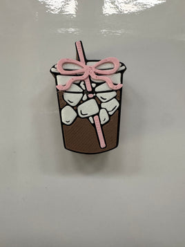 Coffee Pink Bow