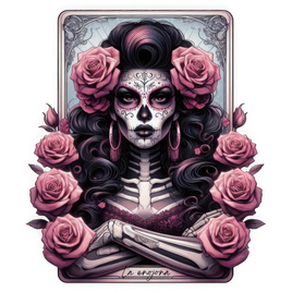 La Enojona Card UV decal