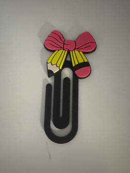 Pencil Bow 3D Bookmark