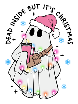 Dead Inside But Its Christmas Ghost