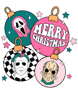 Christmas Horror Ornaments