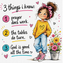 3 things I know