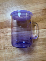 Ombré 17oz glass mug