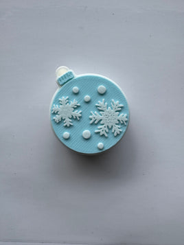 Blue Snowflake Ornament