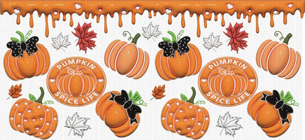 3D Pumpkin Drip