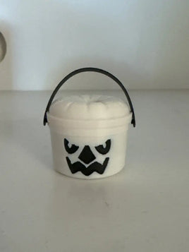 3D Spooky Straw Topper White - White