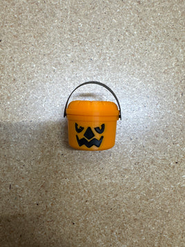 3D Spooky Straw Topper Orange