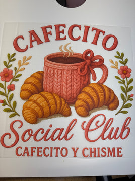 Faux Yarn Cafecito Social Club DD