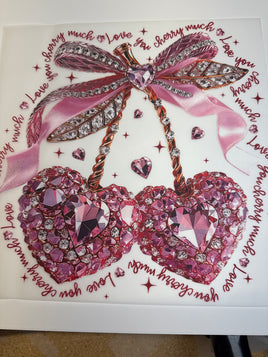 Rhinestone Love You Cherry Much DD