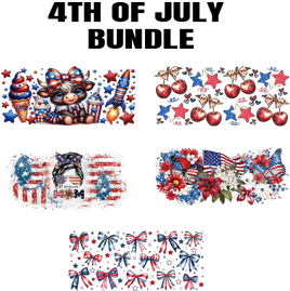 4TH OF JULY UV DTF BUNDLE