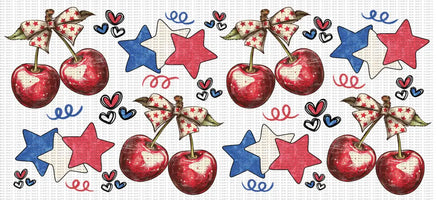 4TH OF JULY CHERRIES UV WRAP