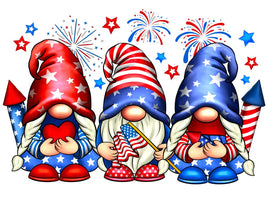 4th of July Gnomes DTF