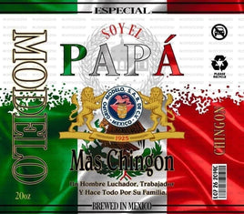 Papa Mexicano tumbler wrap