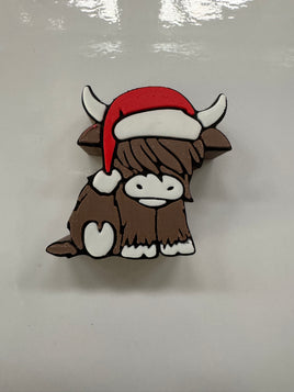 Christmas Highland Cow