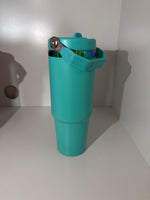 30oz flip stainless steel tumbler