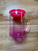 Ombré 17oz glass mug