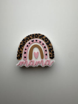 Mama  Rainbow STRAW TOPPER