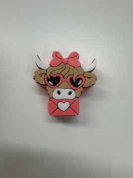 Pink mail cow