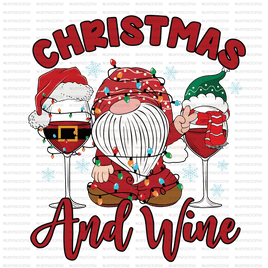 Christmas and wine