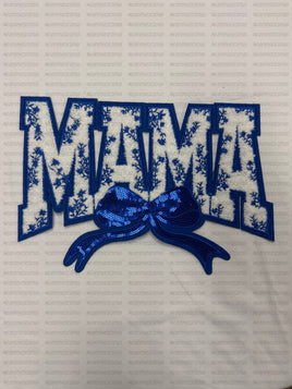 Mama royal blue