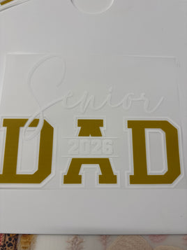 SENIOR DAD WHITE DD