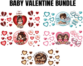 BABY VALENTINE UV DTF BUNDLE