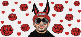 Bad Bunny Roses UV WRAP