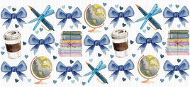 Blue Bow School UV Wrap