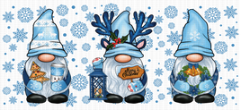 Blue Christmas Gnomes UV Wrap