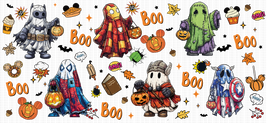 Boo Superheroes UV Wrap
