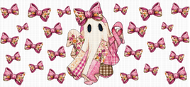 Breast Cancer Ghostie UV Wrap
