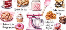 Baking Is My Therapy UV Wrap