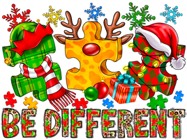 Be Different Autism Christmas