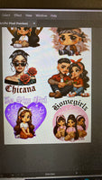 chicana gangsheet