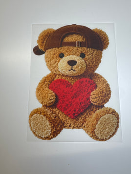 Faux Yarn Boy Teddy Kids DD