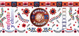 Cafecito Chisme Floral UV Wrap