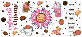 Cafecito Y Chisme Navidad UV Wrap