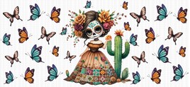 Catrina Butterflies UV Wrap