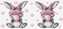 Cute Bunny Bubblegum UV WRAP