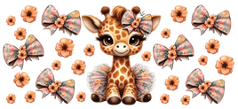 Cute Giraffe Tutu UV Wrap
