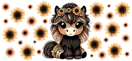 Cute Horse Tutu UV Wrap