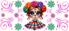 Cute Catrina UV Wrap