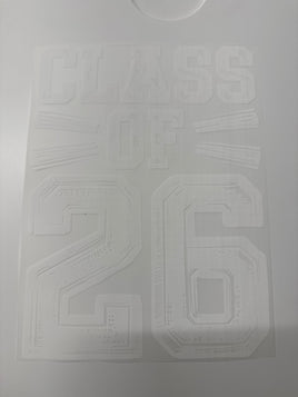 CLASS OF 2026 WHITE DD