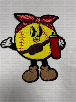 Cute softball