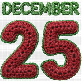 December 25 Faux Yarn