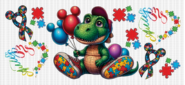 Dino Autism UV Wrap