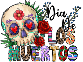 Dia De Los Muertos Skull