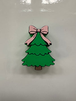 Christmas Tree Pink Bow
