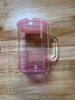 Ombré 17oz glass mug